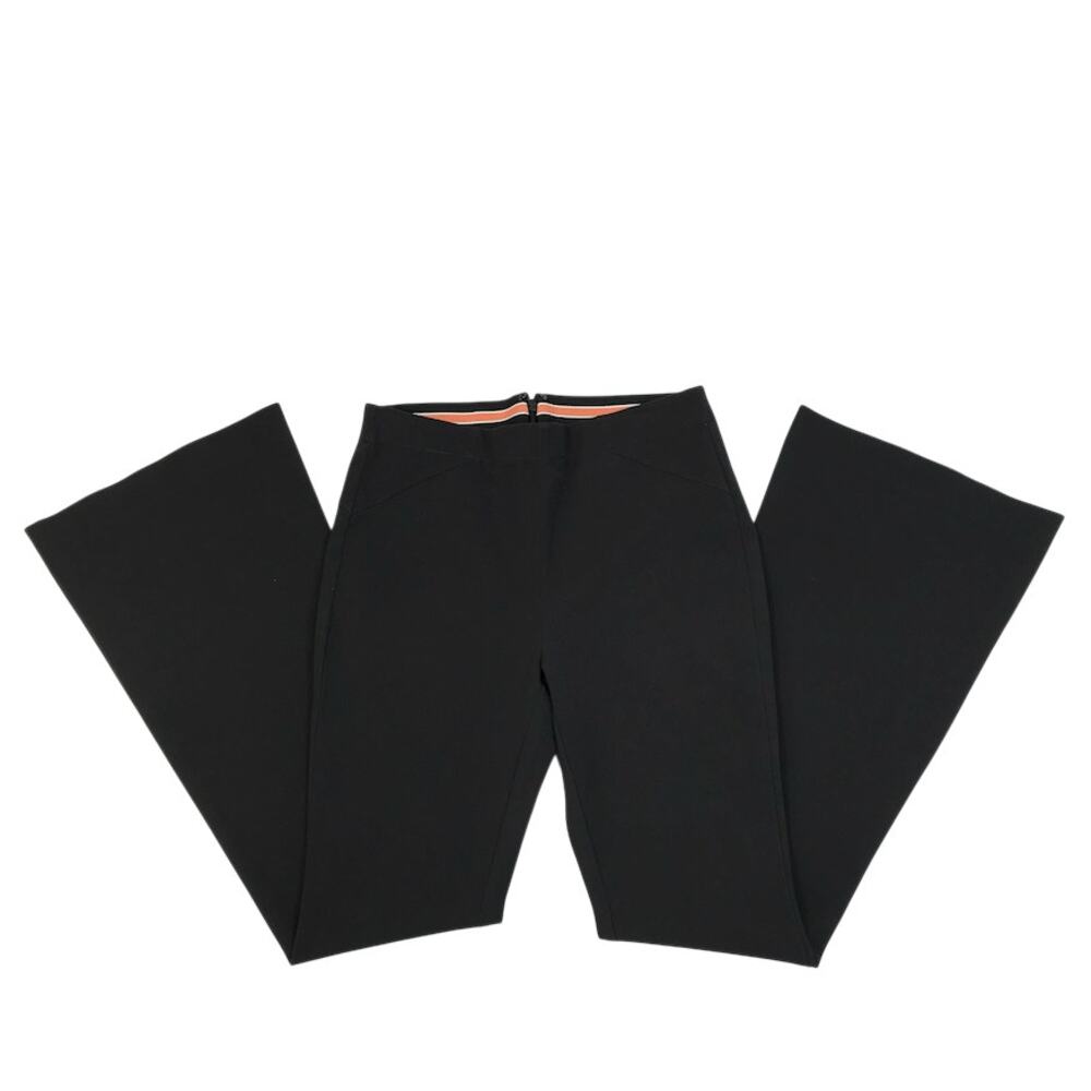 ANTHROPOLOGIE Essential Flare Pant Sz 4 Black Classic Stretch Office Business - Picture 5 of 15